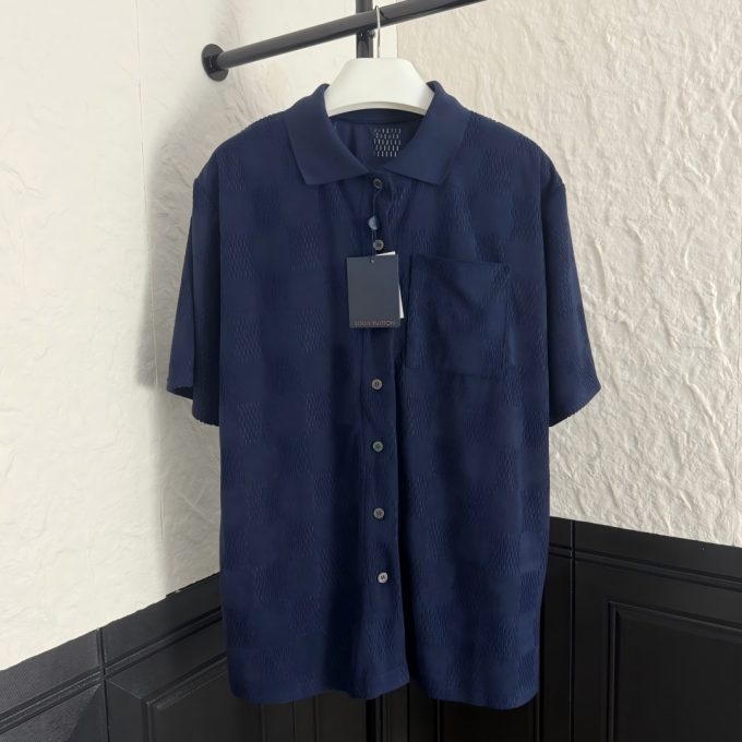 Louis Vuitton round-neck short-sleeved shirt