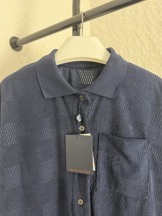 Louis Vuitton round-neck short-sleeved shirt
