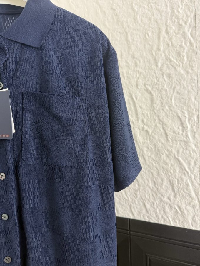 Louis Vuitton round-neck short-sleeved shirt