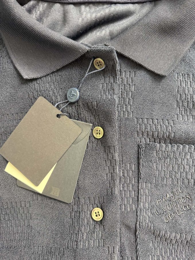 Louis Vuitton round-neck short-sleeved shirt
