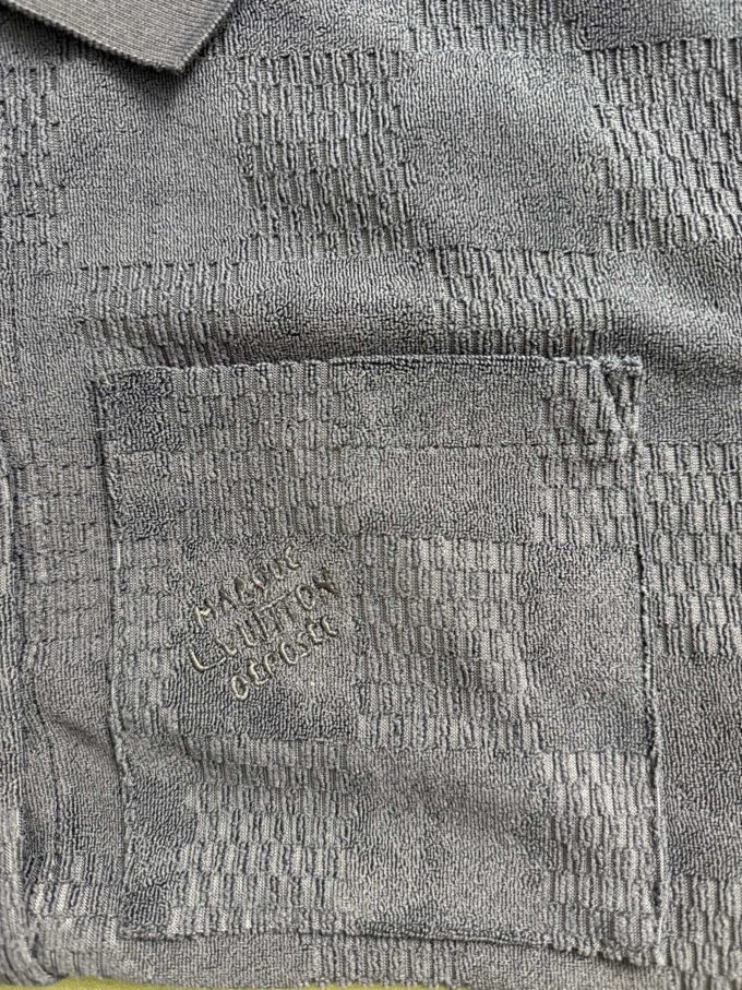 Louis Vuitton round-neck short-sleeved shirt