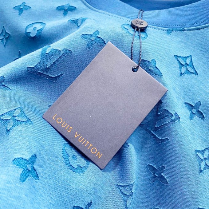 Louis Vuitton 320g round-neck short-sleeved T-shirt