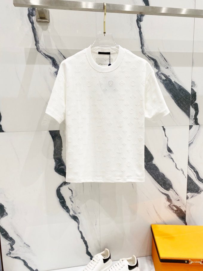 Louis Vuitton 320g round-neck short-sleeved T-shirt
