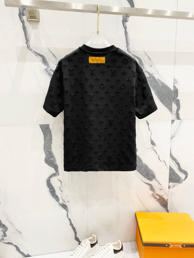 Louis Vuitton 320g round-neck short-sleeved T-shirt