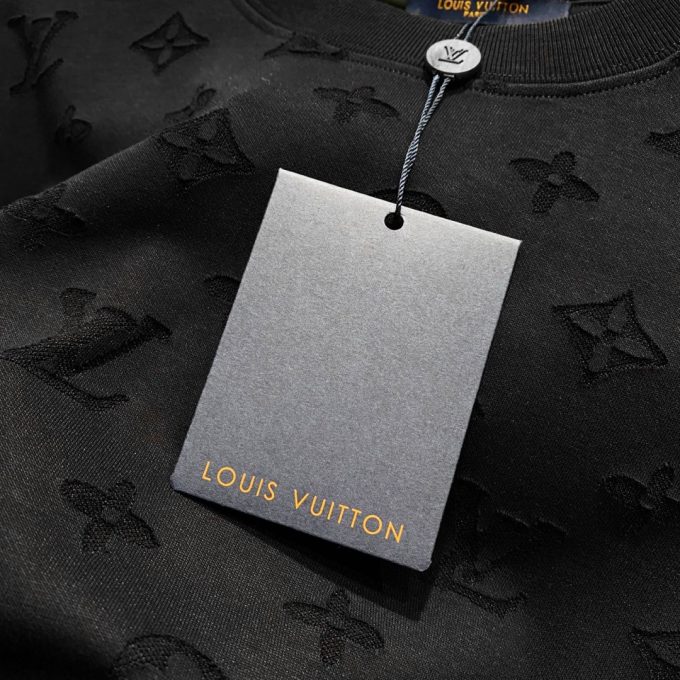 Louis Vuitton 320g round-neck short-sleeved T-shirt