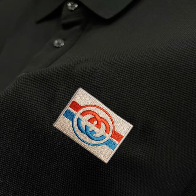 Gucci's new summer T-shirt collared short-sleeved POLO shirt