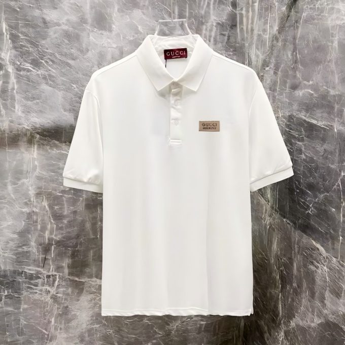 Gucci's new T-shirt collared short-sleeved POLO shirt