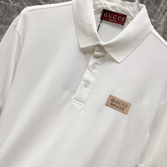 Gucci's new T-shirt collared short-sleeved POLO shirt