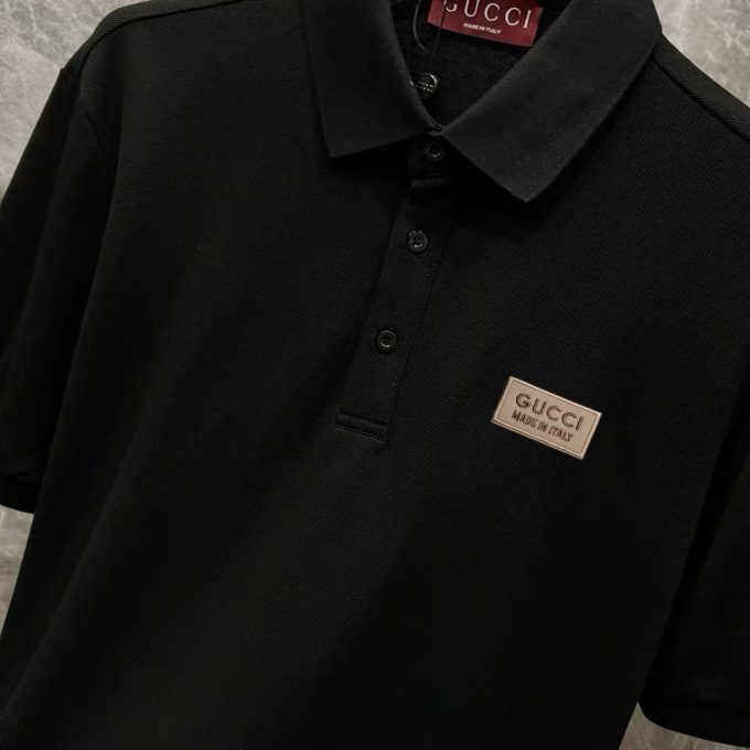 Gucci's new T-shirt collared short-sleeved POLO shirt