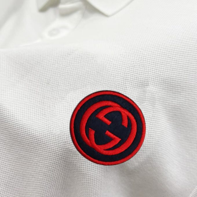 Gucci's new T-shirt collared short-sleeved POLO shirt