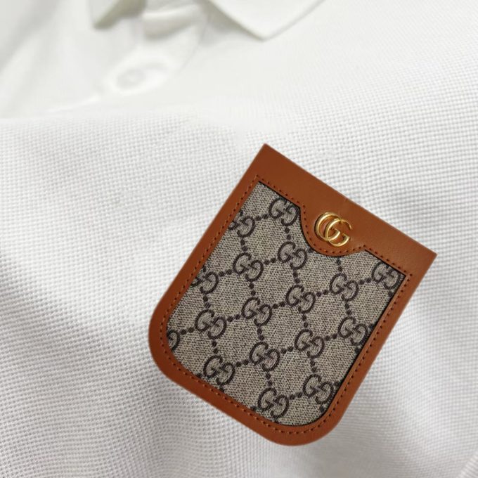 Gucci's new T-shirt collared short-sleeved POLO shirt