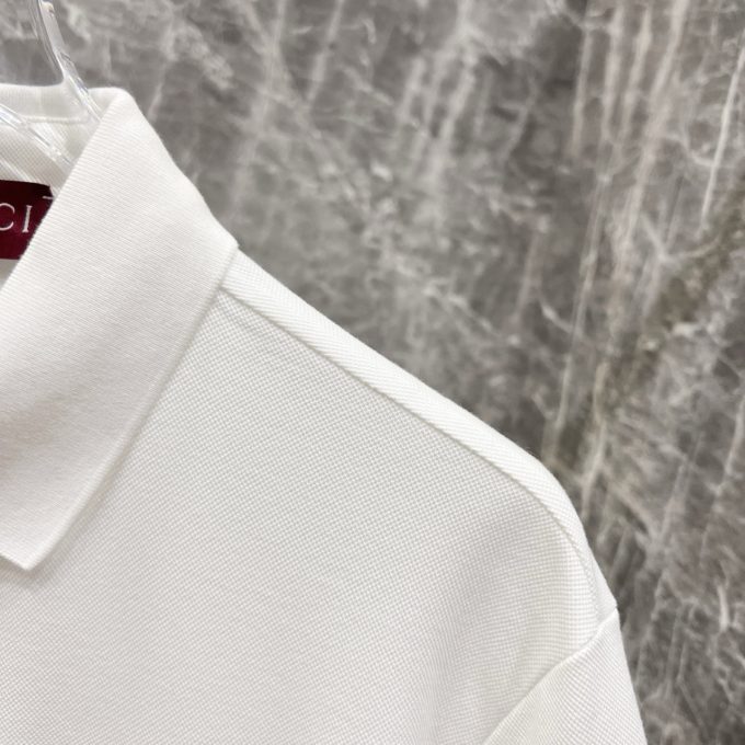 Gucci's new T-shirt collared short-sleeved POLO shirt
