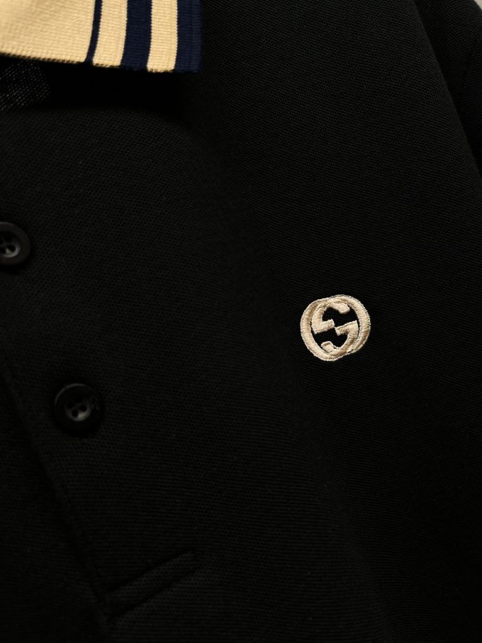 Gucci's new Polo shirt with double G embroidery
