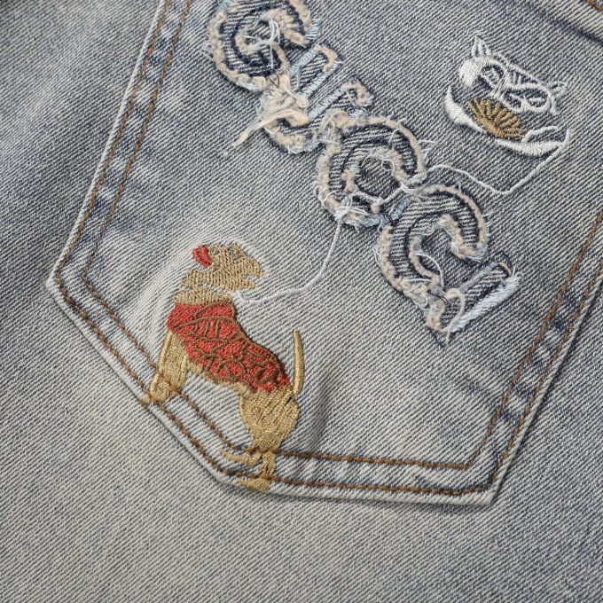 Gucci trendy men's casual jeans