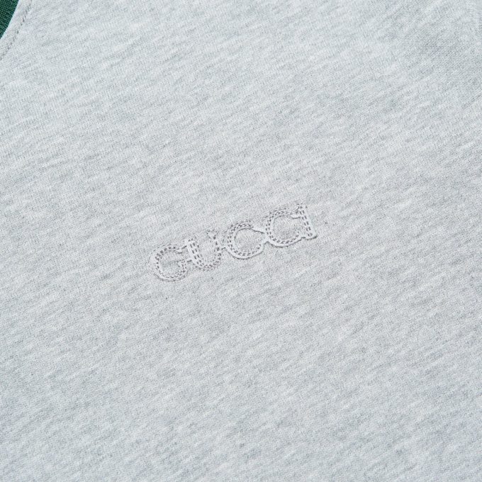 Gucci's new logo thread patch letter embroidery short sleeve