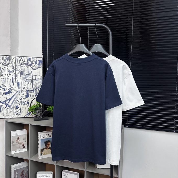 Gucci classic logo square-framed letter print short sleeve