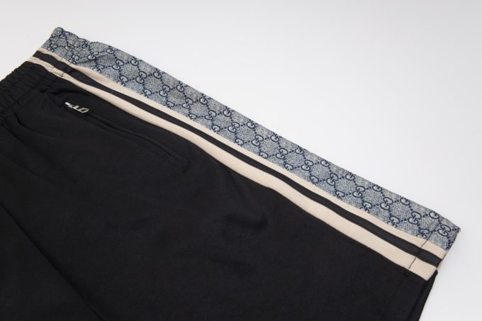 Gucci's new snake-patterned shorts