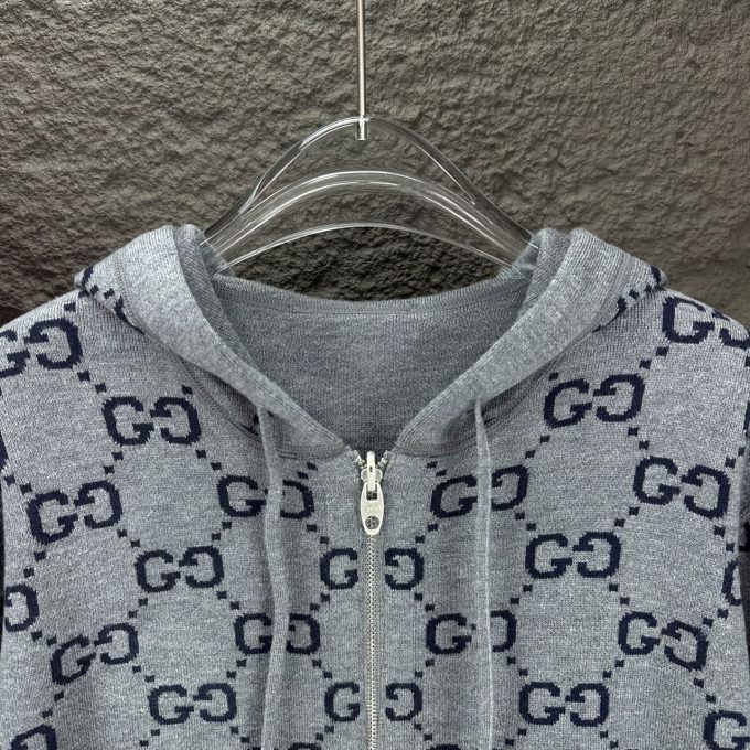 Gucci's 2025 new hooded sweater jacket