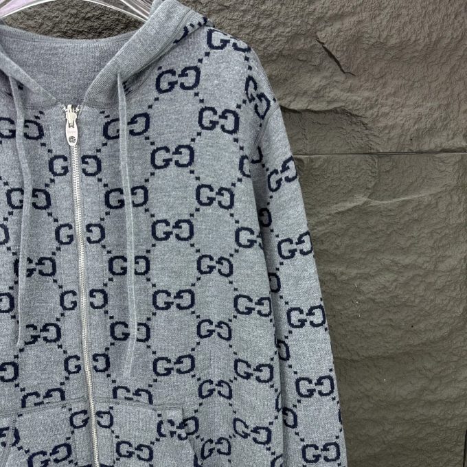 Gucci's 2025 new hooded sweater jacket