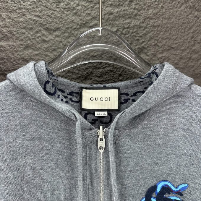 Gucci's 2025 new hooded sweater jacket