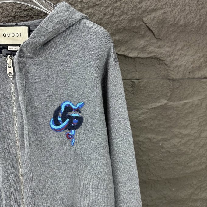 Gucci's 2025 new hooded sweater jacket