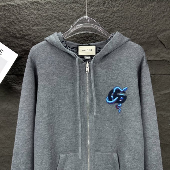 Gucci's 2025 new hooded sweater jacket