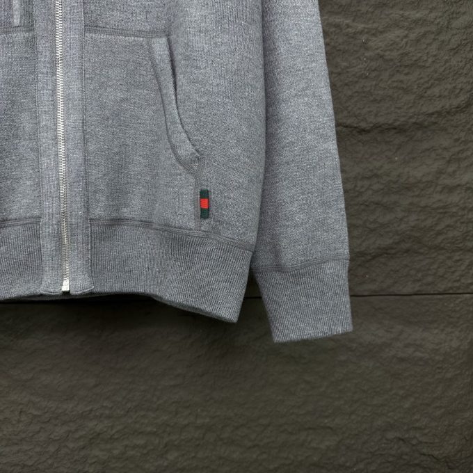 Gucci's 2025 new hooded sweater jacket