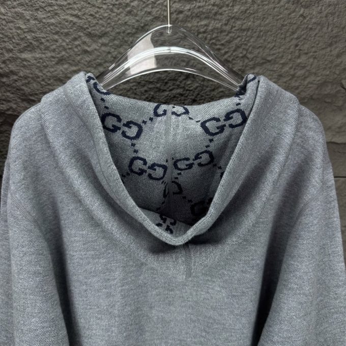 Gucci's 2025 new hooded sweater jacket