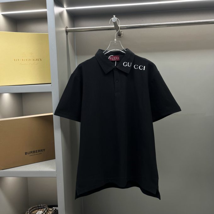 Gucci's new Polo shirt with counterpoint print