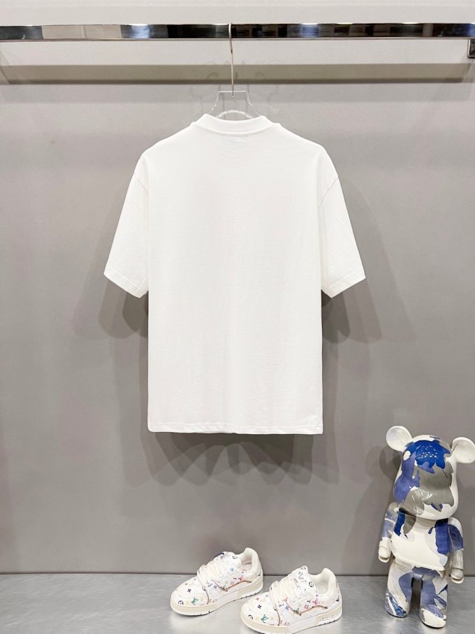 Gucci 320g round-neck short-sleeved T-shirt
