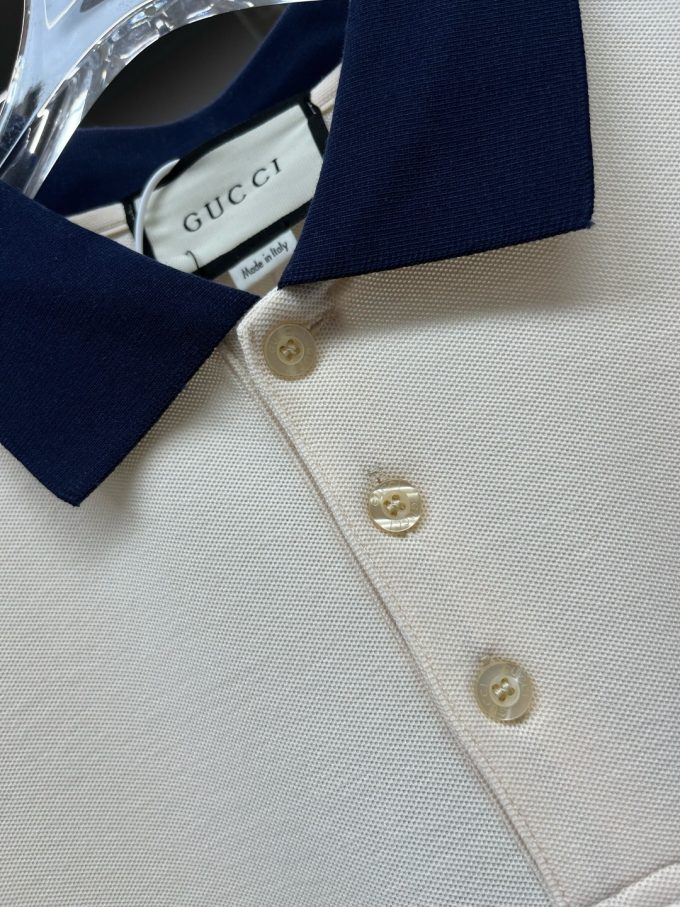Gucci reflective webbing new Polo shirt
