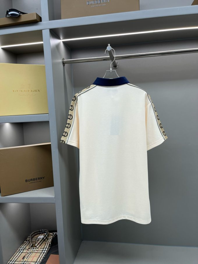 Gucci reflective webbing new Polo shirt