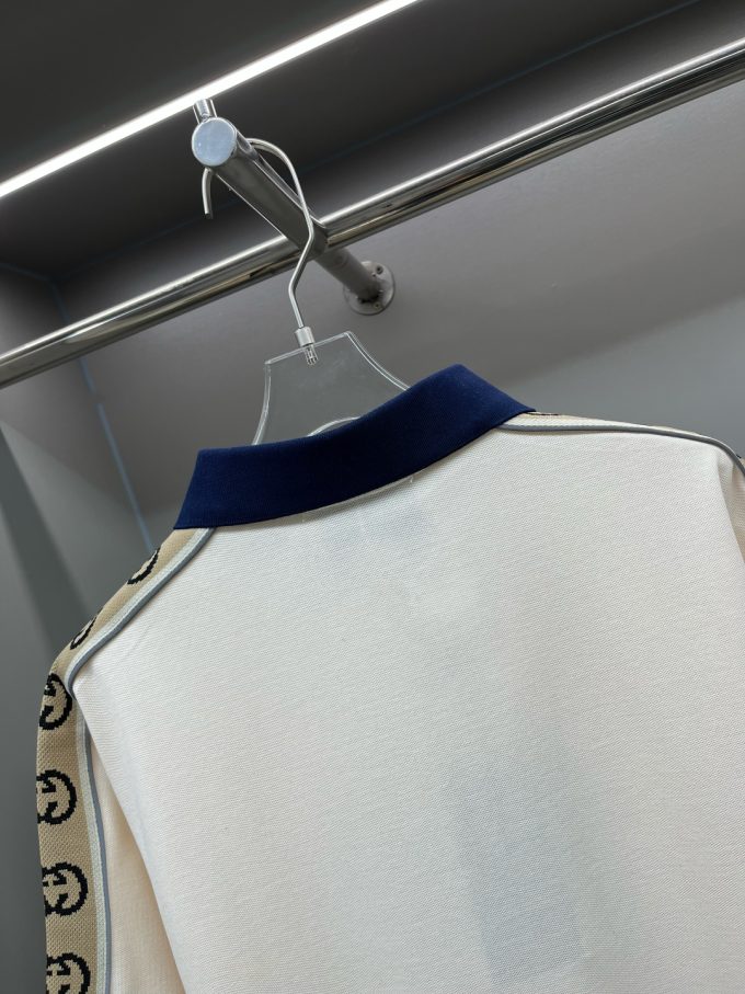Gucci reflective webbing new Polo shirt