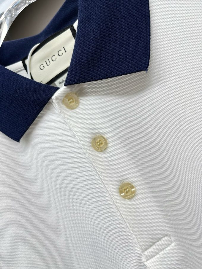 Gucci reflective webbing new Polo shirt