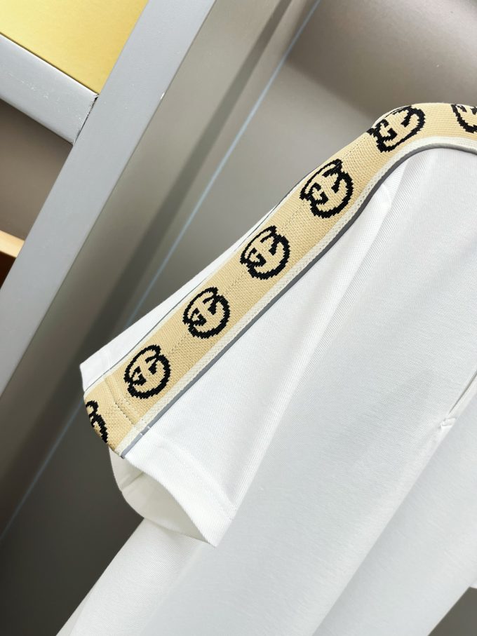 Gucci reflective webbing new Polo shirt