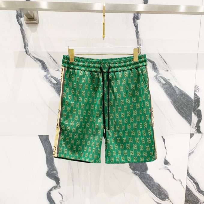 Gucci custom-made jacquard fabric shorts