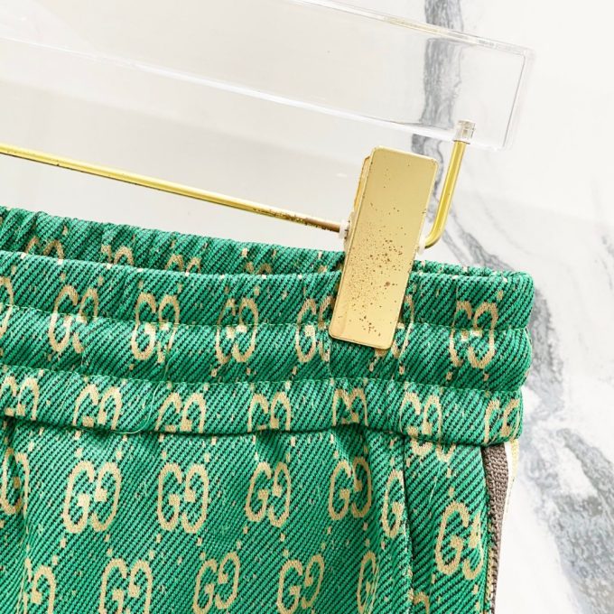 Gucci custom-made jacquard fabric shorts