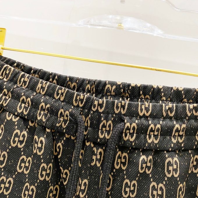 Gucci custom-made jacquard fabric shorts