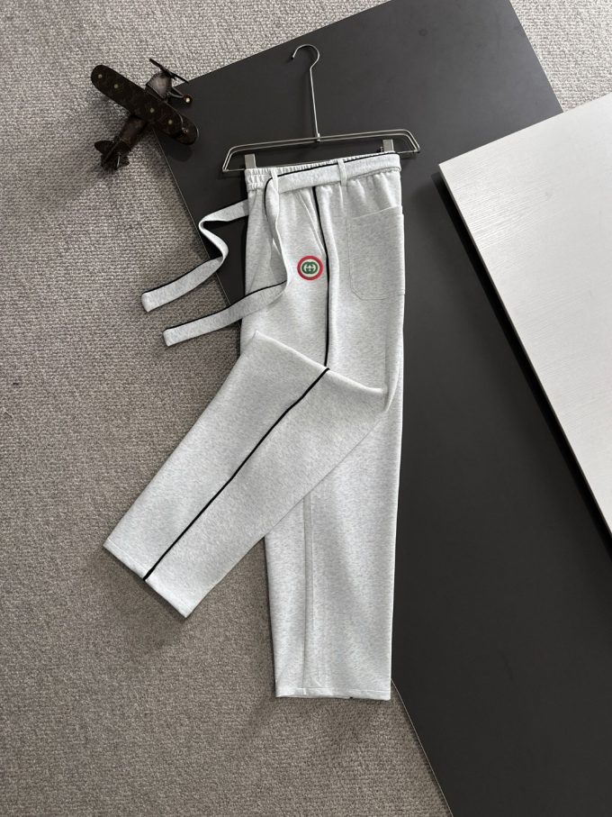GUCCI's new haute couture elastic casual pants