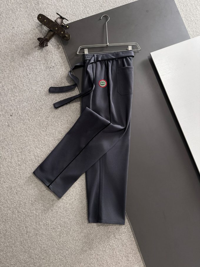 GUCCI's new haute couture elastic casual pants