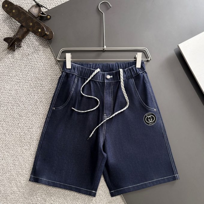 GUCCI's new loose denim shorts
