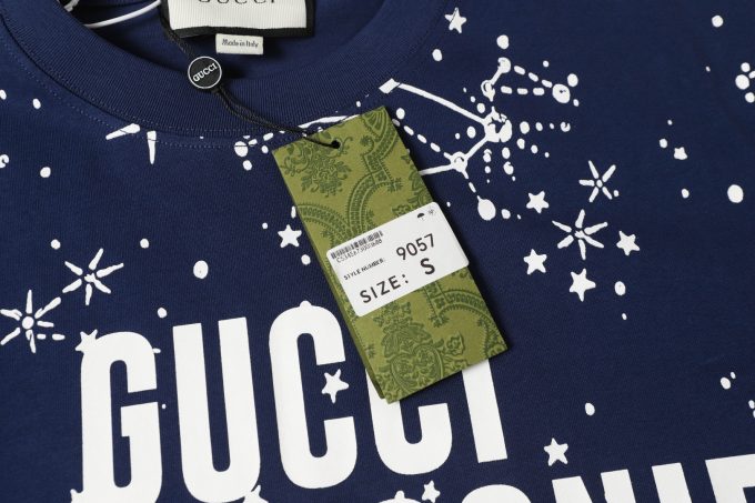 Gucci # Starry Sky Print T-shirt