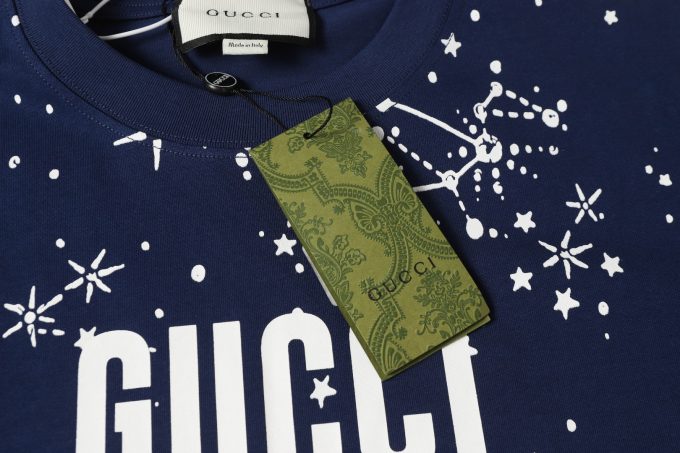 Gucci # Starry Sky Print T-shirt