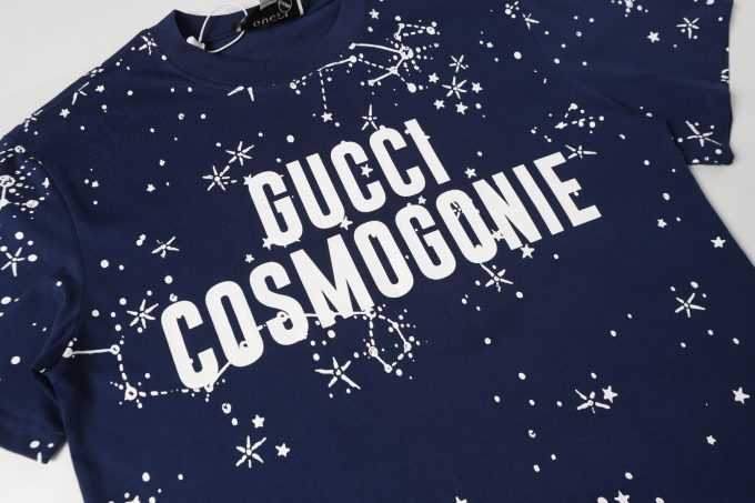 Gucci # Starry Sky Print T-shirt