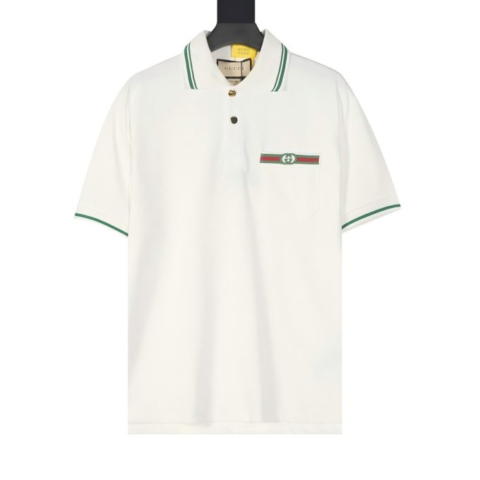 Gucci POLO shirt with a lapel and short sleeves