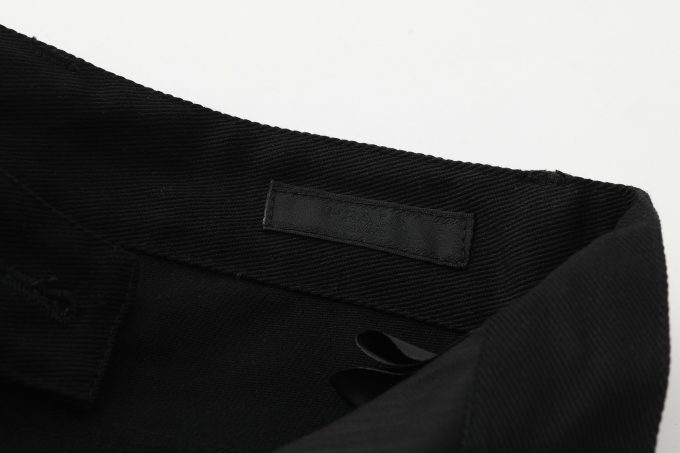 Prada SS25 solid-color cotton pocket casual shorts