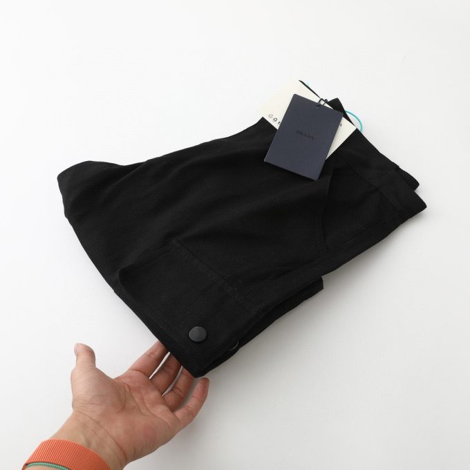 Prada SS25 solid-color cotton pocket casual shorts