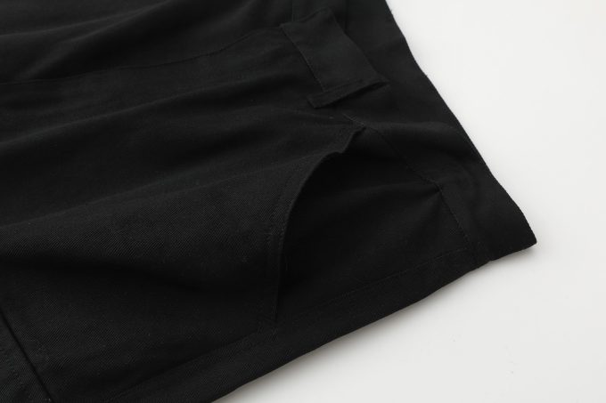 Prada SS25 solid-color cotton pocket casual shorts
