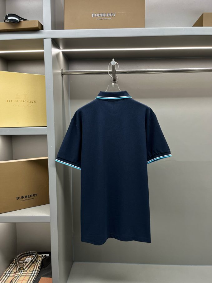 New Prada logo letter tape Polo shirt