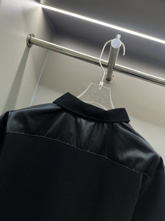 Prada pocket triangle logo new Polo shir
